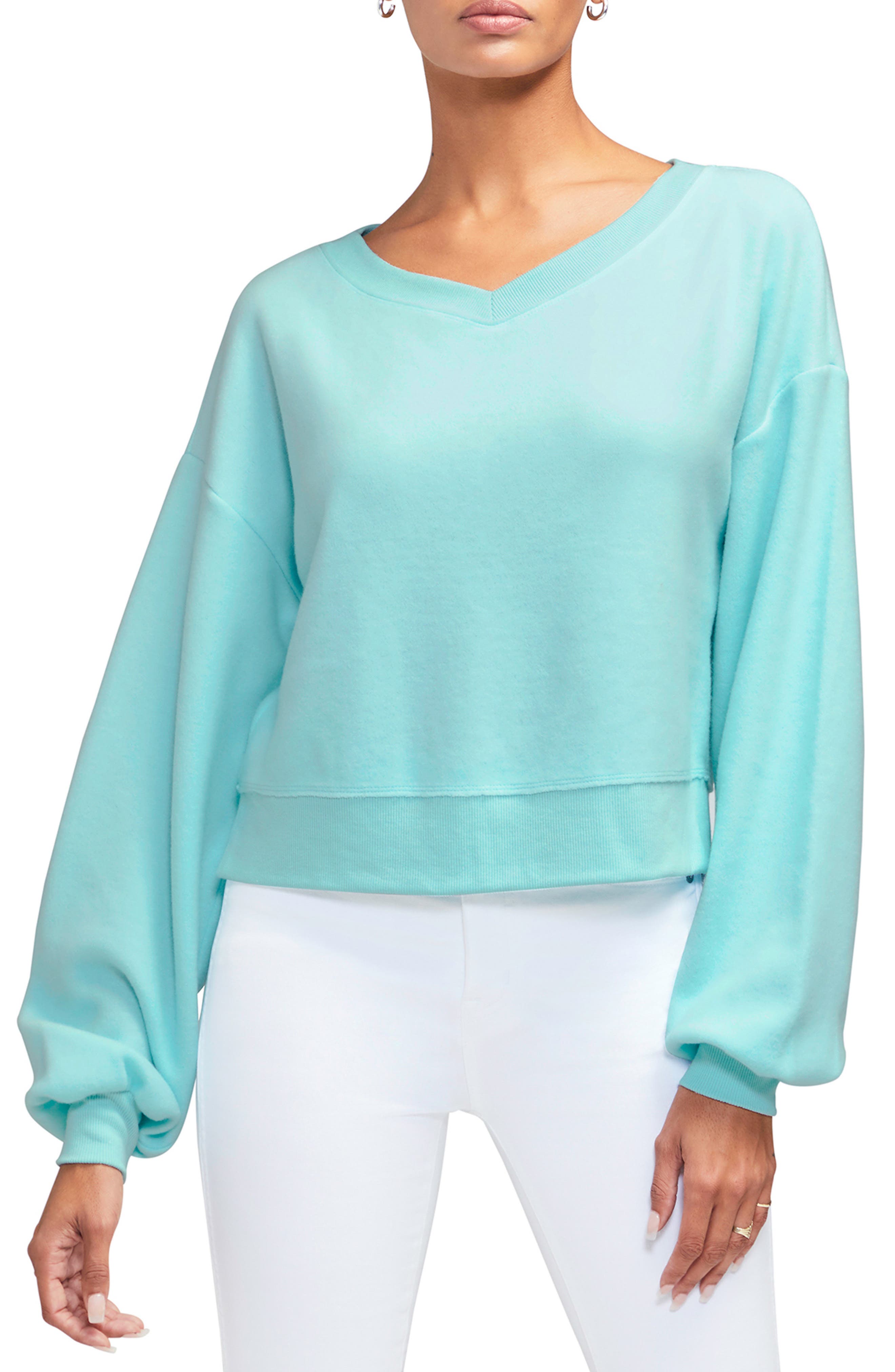 XS L s Wildfox Women's Baggy Sweatshirts Szs: XXS Color: Clean White M